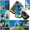 Для Samsung Galaxy S20 S22 S21 FE Ultra Plus A07 A17 A15 A16 A25 A57 A37 Чехол для телефона Howls Аниме Движущийся Мультяшный Замок