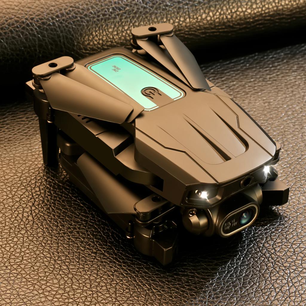 Мини-дрон с дистанционным управлением и двойной камерой 4K Складной безголовый дрон с функцией предотвращения препятствий