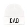 Parent Matching Knit Beanie Hat Stretchable Letter Embroidery Beanie  Couple Gift