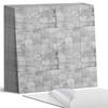 Self-Adhesive Vinyl Tile Set Stone Tile Pattern 20x20x20 cm