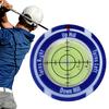 Golf Putt Green Reader Высокоточный компактный размер Портативный зеленый помощник для чтения с пузырьковым уровнем Аксессуары для гольфа