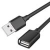 Удлинительный кабель USB2.0 480 Мбит/с Папа-Мама Кабель-удлинитель для синхронизации данных для ноутбука, ПК, геймерской мыши, Smart TV, PS4, жесткого диска