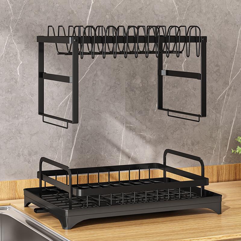 Multifunctional Kitchen Dish and Utensil Drying Rack