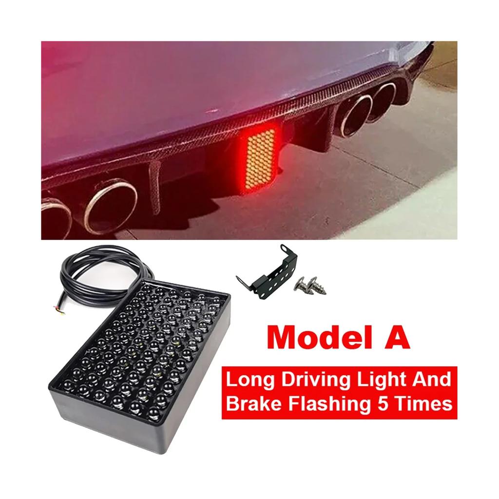 72 LED Brake Light for F1 Pilot Light LED Brake Lights Bumper Cover Pilot Lamp for BMW for Benz Universal Car Model A