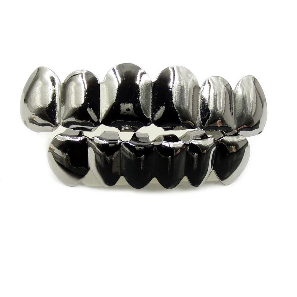 HIPHOP Персонализированные Позолоченные Зубные Решетки Grillz Украшение для Хэллоуинской Вечеринки