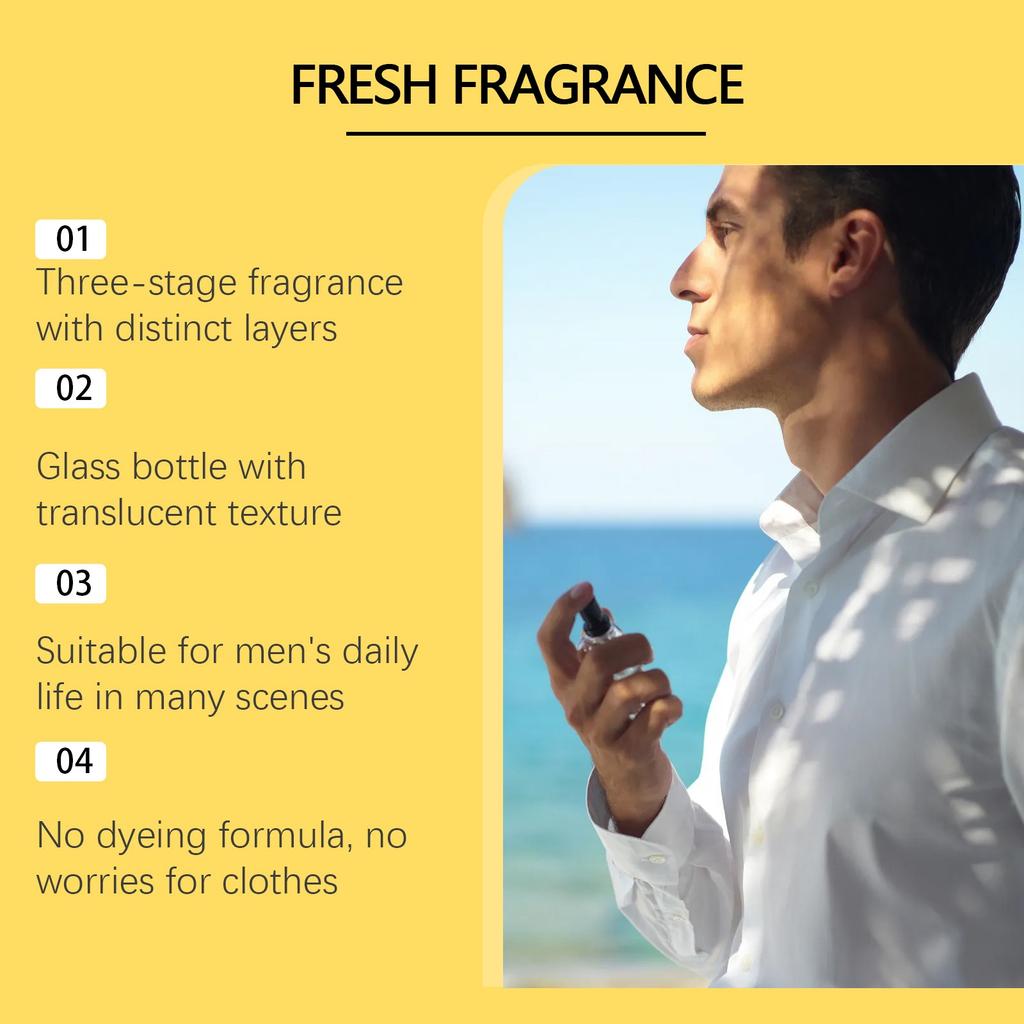 Sandalwood Charm Perfume Enhances Appeal And Leaves A Long-lasting Scent, 50ml