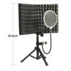 Recording Microphone Isolation with Tripod Stand for Vocals Broadcast