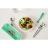 Daily Like My Buddy 2 Spoon + Fork + Chopsticks Set, Spoon + Fork + Chopsticks + Case, 01 Emerald, Korean Popular Tableware