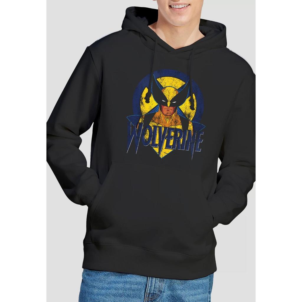 Marvel Mens X-Men Wolverine Retro Hoodie
