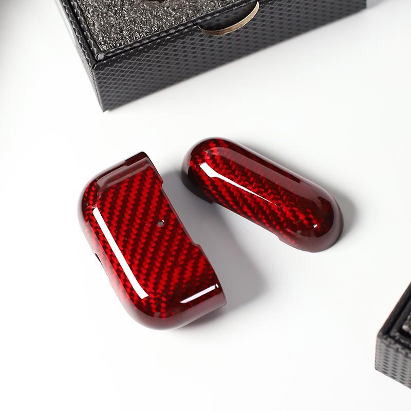 Carbon Fiber Case AirPods Pro 2 3 4 - Shockproof Hard Cover
