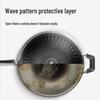 COOKER KING 316 Stainless Steel Non-stick Honeycomb Wok