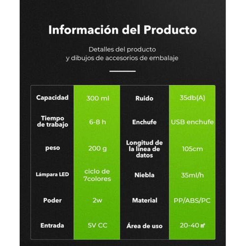 Электрический увлажнитель воздуха Диффузор для эфирных масел Ультразвуковой Под дерево USB Мини-распылитель Светодиодная подсветка