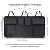 High Capacity Backseat Storage Bag Adjustable Auto Seat Back Hanging Organizer  Universal