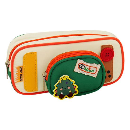 Милый пенал мультяшный кот пенал большой вместимости органайзер для канцелярских товаров для средней школы и начальной школы