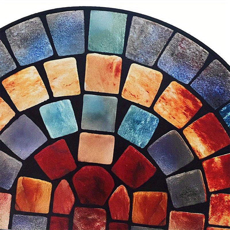 Нескользящий дверной коврик Chic Art Design — толстый, мягкий полиэстеровый ковер для домашнего декора, идеально подходит для веранд и гостиных