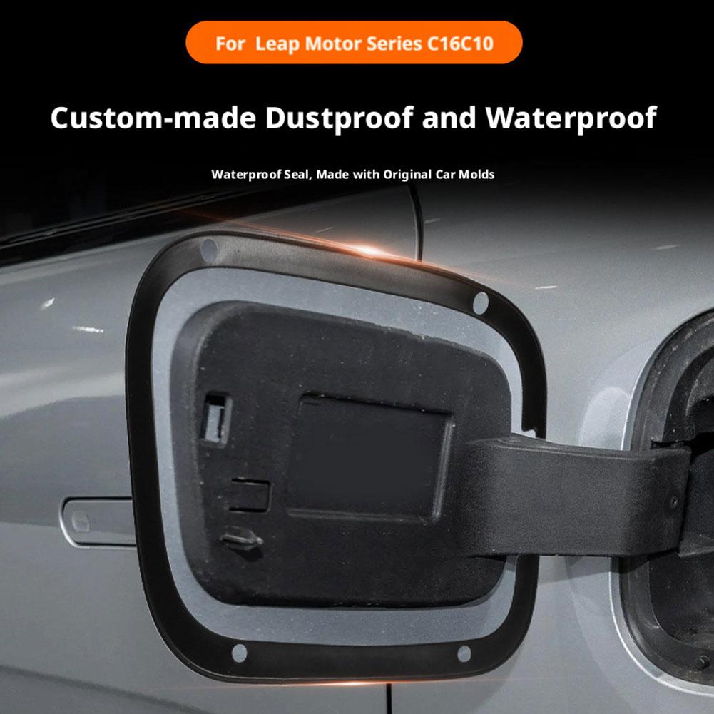 Для Leapmotor C10 C16 2026 2026 Крышка порта зарядки Уплотнительное кольцо Крышка лючка топливного бака Силиконовое защитное кольцо Водонепроницаемое Пылезащитное