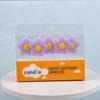 5 Pcs Korean Style Birthday Candle Small Flower Baby One Year Old Confession Proposal Romantic Party Cake
