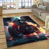 Мотокросс Современный ретро мотоциклетный ковер ковер для спальни гостиной домашнего дивана украшения,детский игровой большой декоративный напольный коврик
