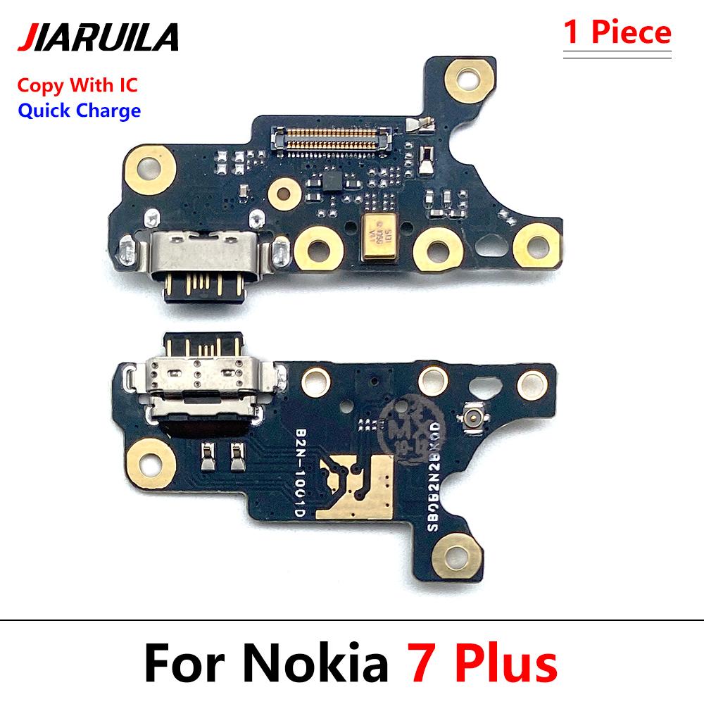 Type-C Charging Port Charger USB Jack Board For Nokia 7 plus 7+ TA-1049 1055 1062 Charging Port Board Module Replacement Pa