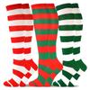 European And American Long Tube Women'S Japanese Striped Knee High Socks, Cosplay Anime Women'S Socks