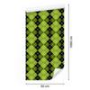 Green Lime and Olive Checkered Wallpaper for Living Room and Bedroom 50x1000