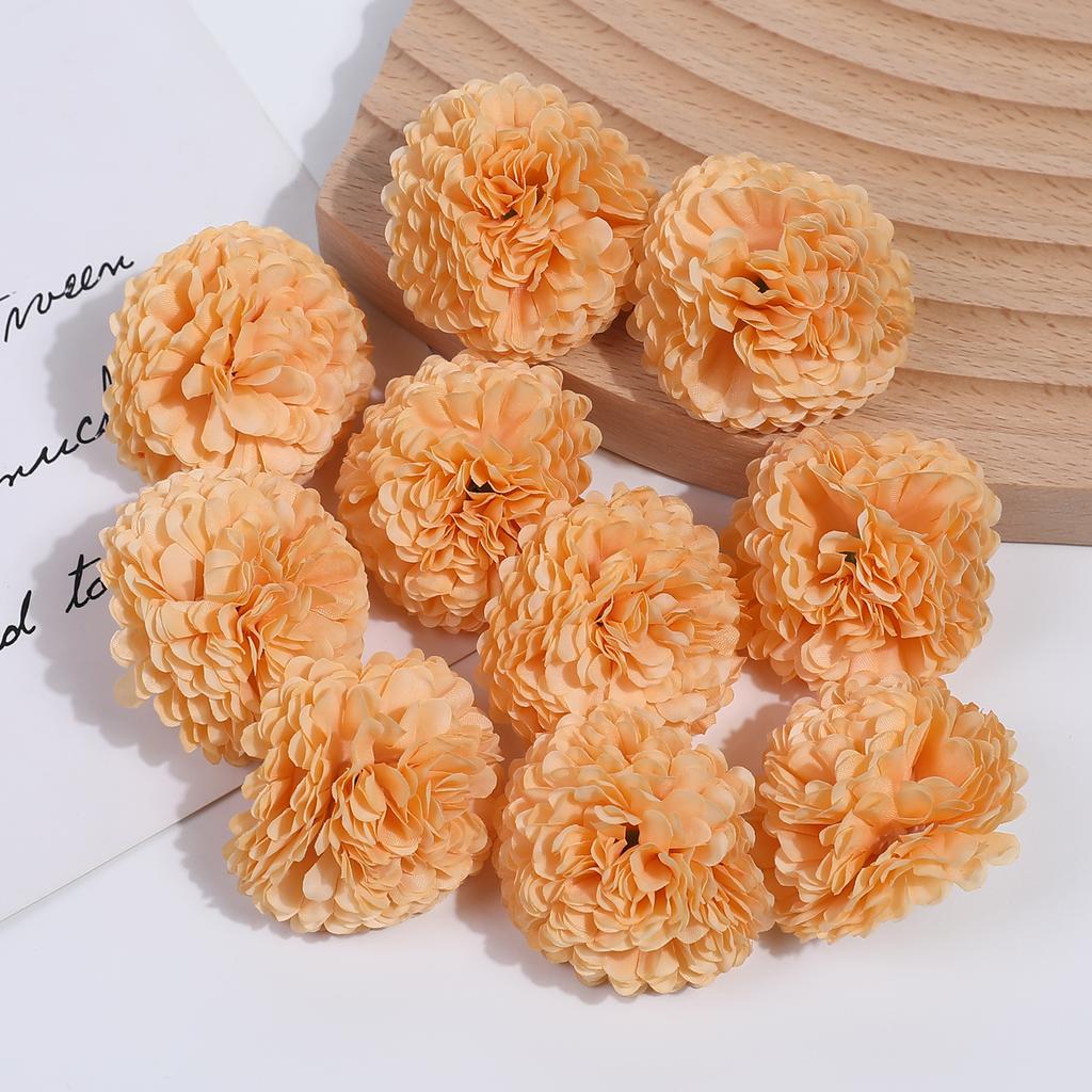 5/10/20Pcs 4cm Hydrangea Artificial Flowers Head For Wedding Party Home Room Decoration Christmas Gift Accessories Silk Flowers