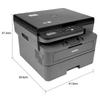 Brother DCP-L2518DW Black and White Laser All-in-One Printer CN plug (adapter included)