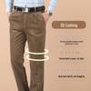 PLAYBOY Men's Cotton Corduroy Casual Straight-Leg Trousers