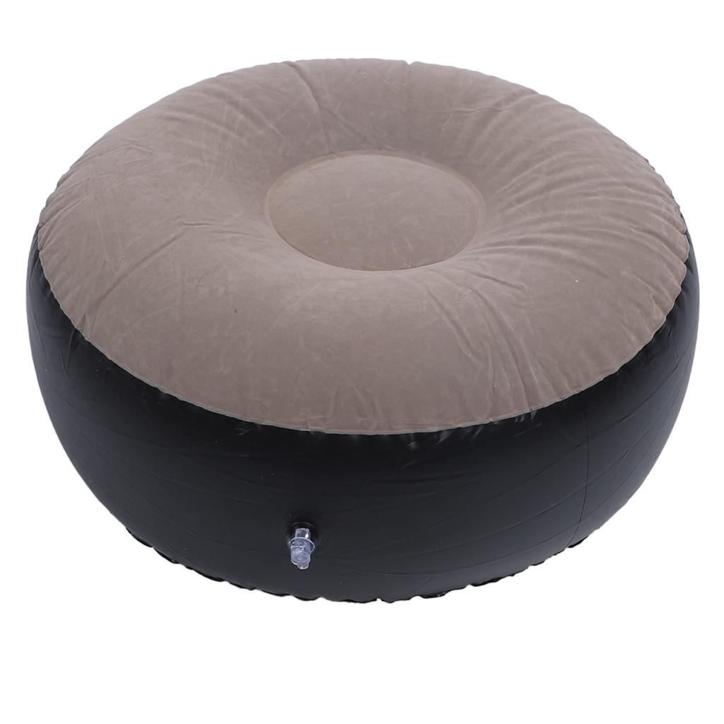 Надувной флокированный табурет Многоцелевой Легкий Портативный Эргономичный Дизайн Круглый Портативный