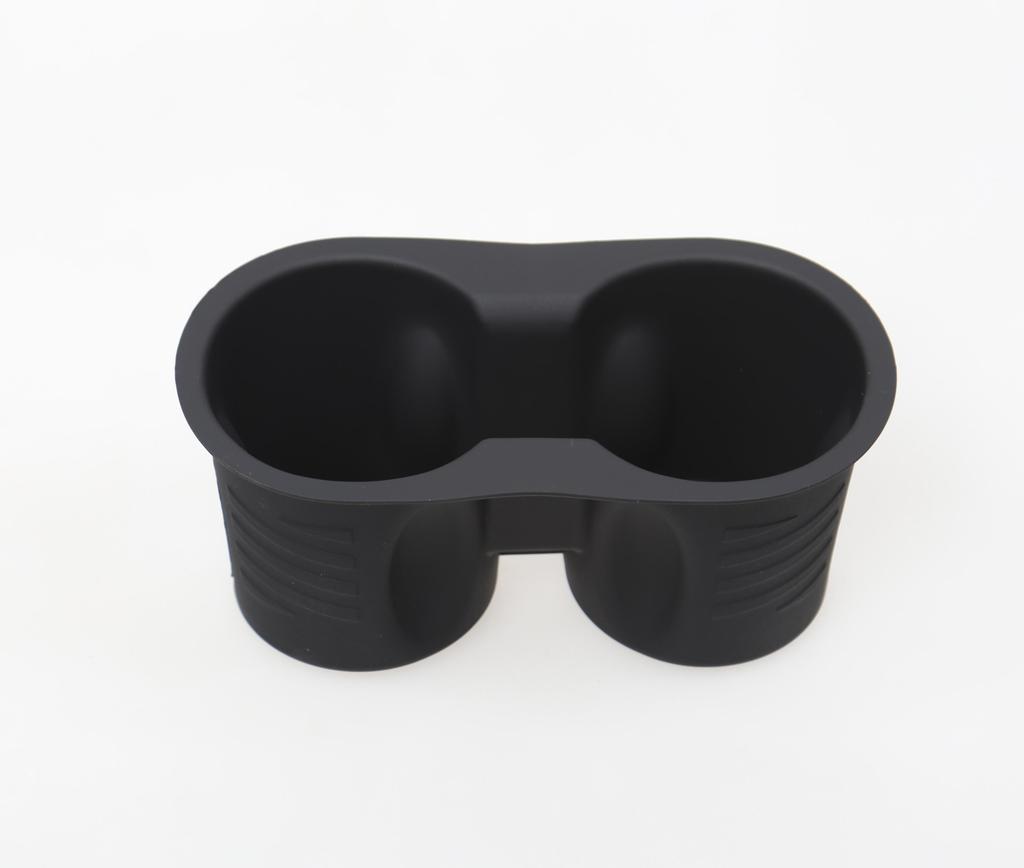 Car Center Console Cup Holder Insert Slot Slip Limit Clip Rubber Kit for Tesla Model 3 Model Y Center Console Cup Pads