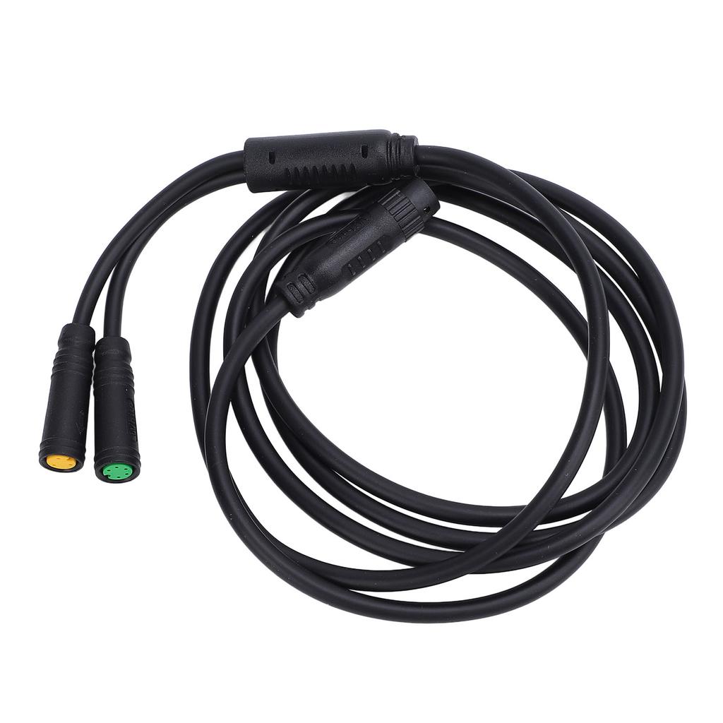 Электрический велосипедный соединительный кабель 4.9FT водонепроницаемый контроллер для отображения дроссельной заслонки фары