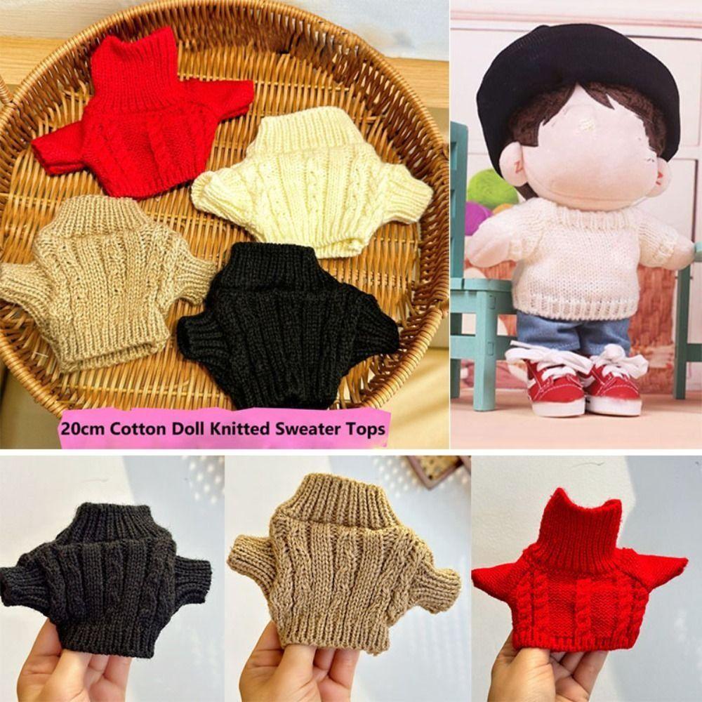 Hand-made Doll Clothes 10cm Cotton Doll DIY Clothes Changing Doll Accessories for Children Toys