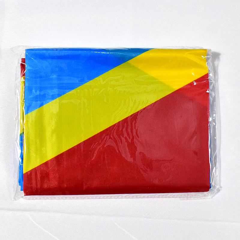 Баннер с флагом Конго 90*150 см