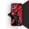 Чехол для Samsung Galaxy S20 S22 S21 FE Ultra Plus A07 A17 A15 A16 A25 A57 A37 Чехол для телефона Защитный чехол Берсерк Мультяшный Гатс