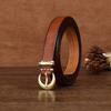 1.8Cm Women'S Belt First Layer Cowhide Trendy Retro Leather Belt Personalized Fashion Narrow Cross-Border Products