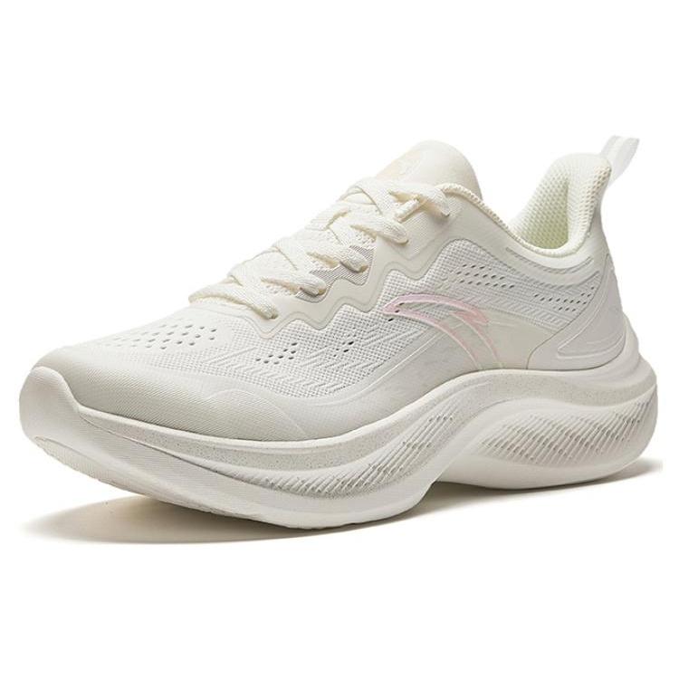 Anta Crane Cloud Low top Training Running Shoes Women's Ecru 922525574F-1