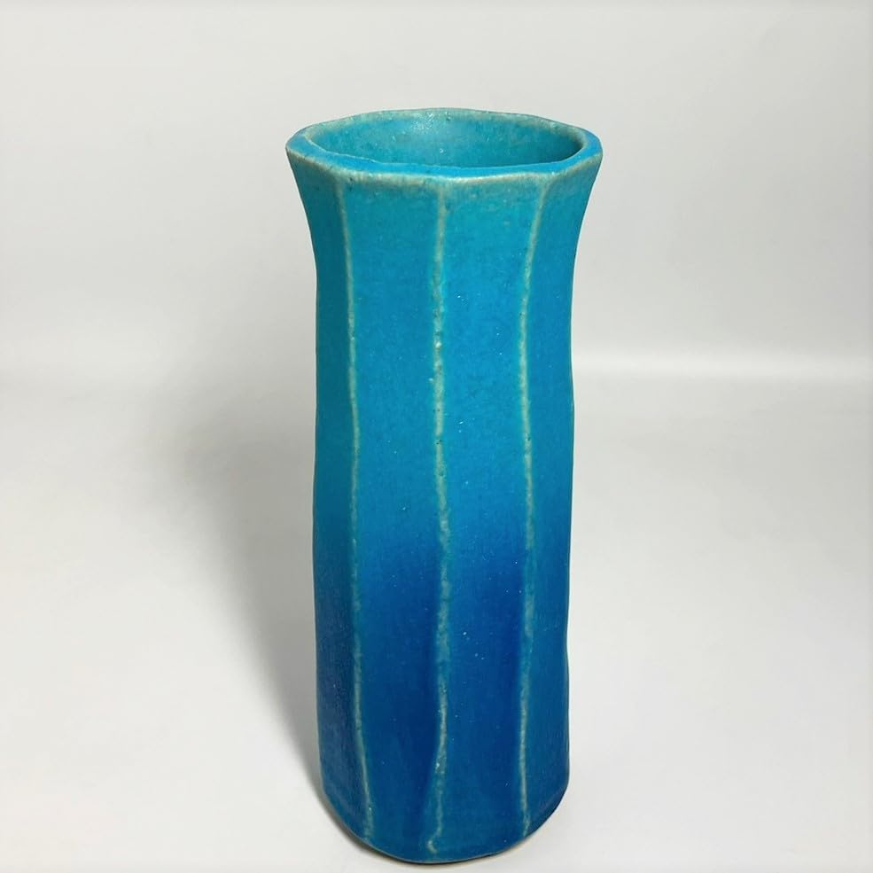 Marui Seito Shigaraki Ware Ваза Hechimon Керамическая основа для цветов Ваза для цветов Hanakiraku Seiran Высота фаски 25 см Керамика Сделано в Японии Приблизительно. МР-1-2502