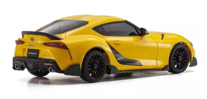 Kyosho RWD Ready Set Toyota GR Supra TRD Aero Lightning Yellow Electric Radio Control 32378Y Mini-Z MR-04