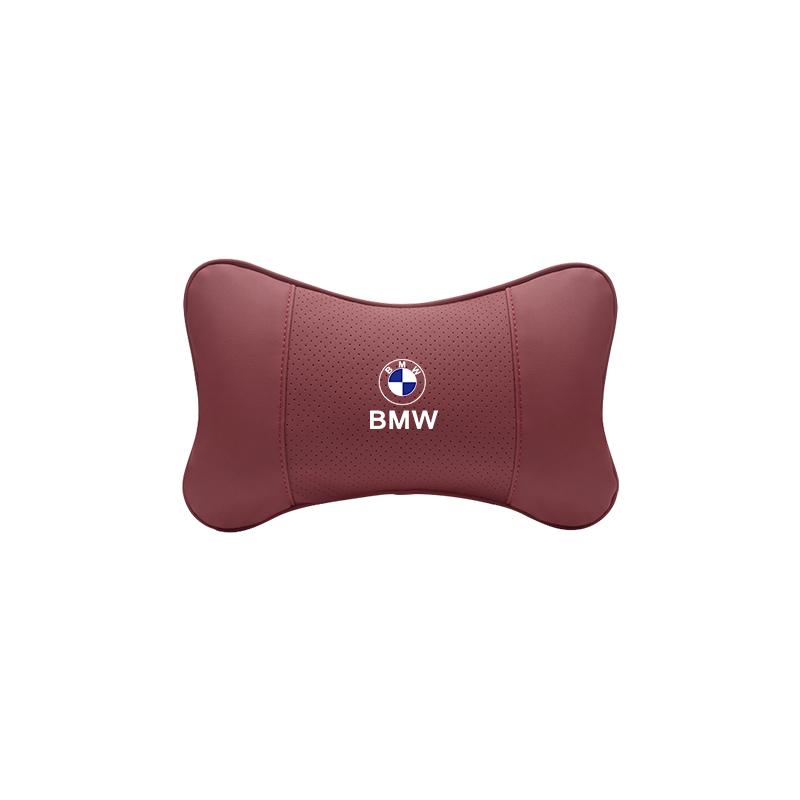 Ergonomic Breathable Leather Car Headrest Premium Interior Accessory For BMW G80 G06 G07 G42 G14 G15 G16 F82 F20 F21 F83 M2 M3 M
