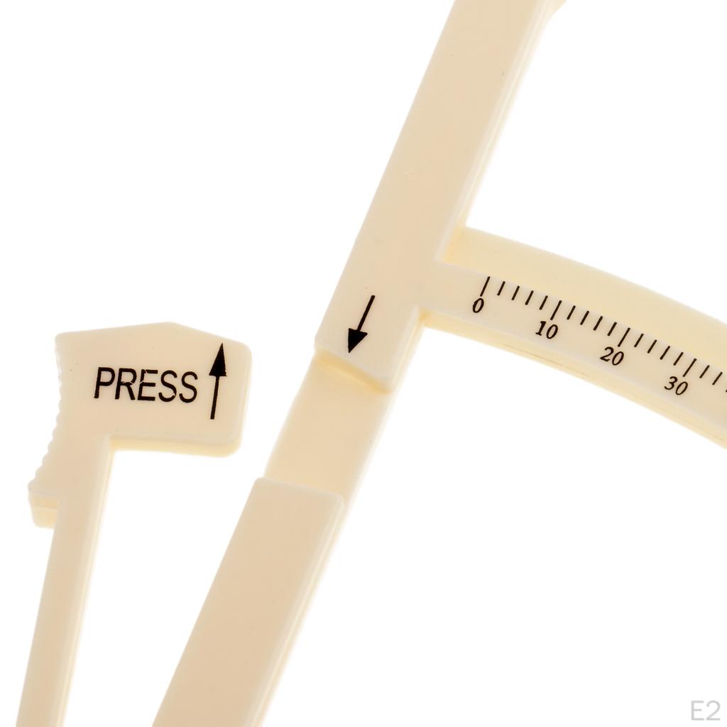 Caliper Fitness Fold Skin Measure Calipers Skinfold Test