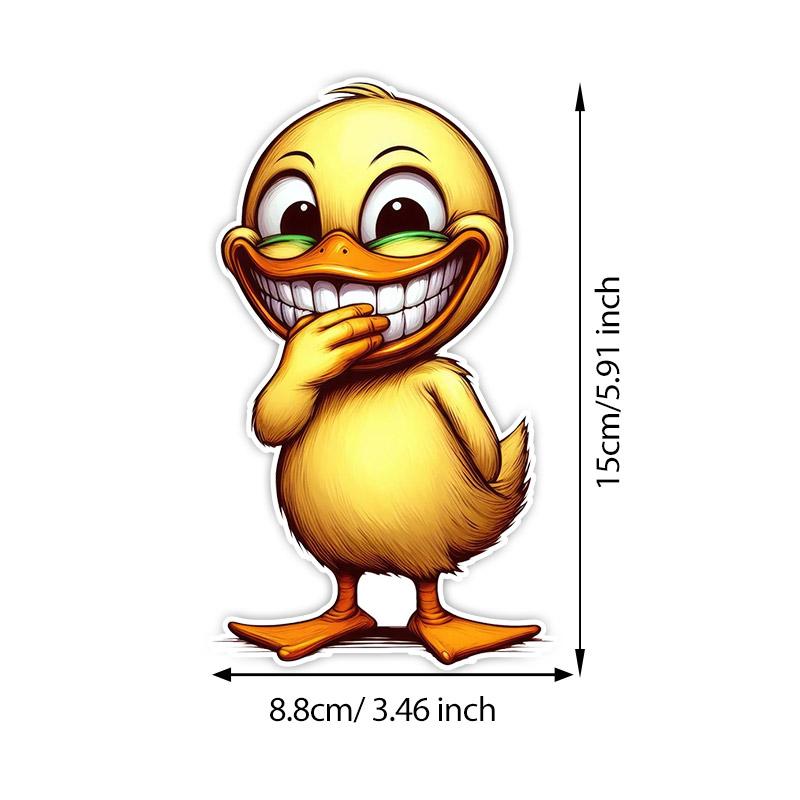 Funny Cartoon Animal Car Stickers Waterproof Vinyl Decals Auto Body Window Bumper Decor Motorcycle Helmet Stickers TM122