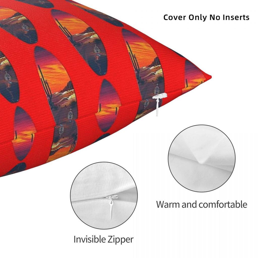 5 Amigos Friends Surf Board Square Pillowcase Polyester Linen Velvet Creative Zip Decorative Pillow Case Car Cushion Case