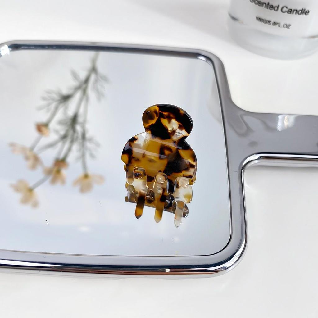 Корейская мини-заколка-краб с дофамином: Милые аксессуары для волос для женщин и детей