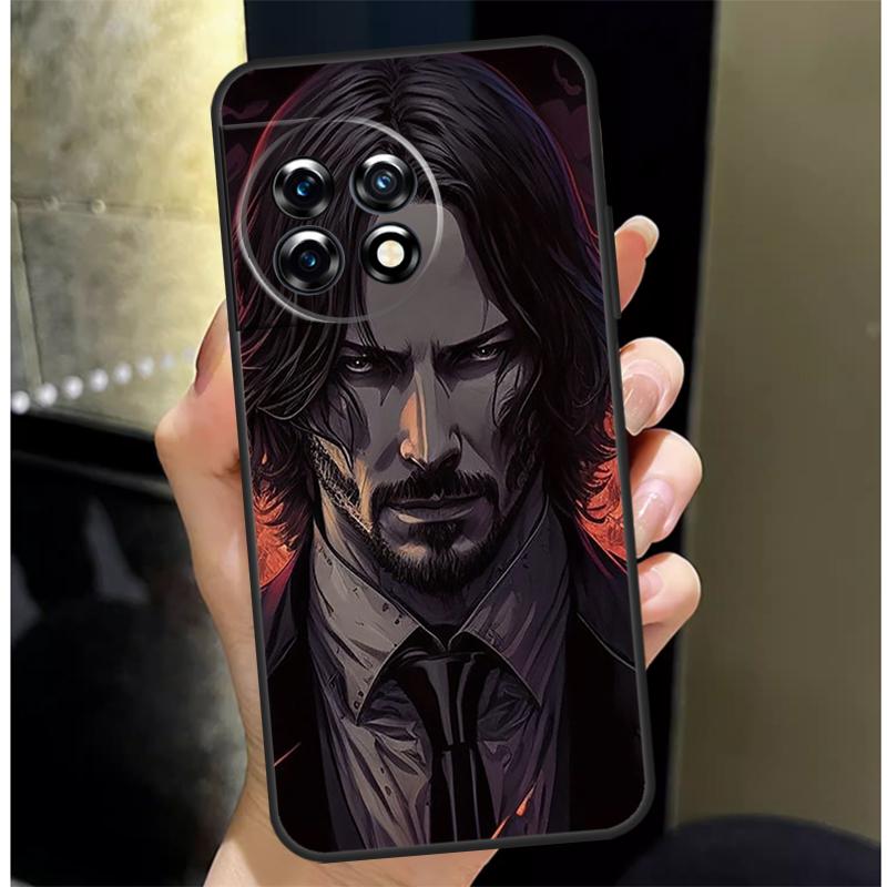 Чехол John Wick для OnePlus 13 13R 12 12R 11 10 Pro 8T 10T OnePlus Nord 4 CE 2 3 Lite N10 N20 N30