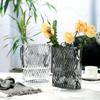 Стеклянная ваза Овальная геометрия Прозрачный террариум Цветочная композиция Аксессуары Ваза для цветов Аксессуары для украшения дома