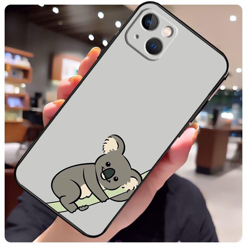Мультяшный Чехол Животное Коала Для iPhone 13 Pro Max 16 15 11 12 14 17 Pro Max mini 15 16 Plus 16e 17 Air Чехол для Телефона