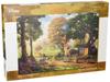 Tenyo In 1000 Piece Jigsaw Puzzle Disney Thomas Kinkade Winnie the Pooh Winnie The Pooh II Canvas Style Special Art Collection with Glue and Spatula