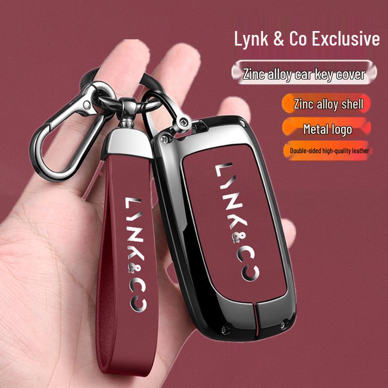 Обновленный чехол для ключа Lynk & Co 900, 2025 Z20 New Energy Z10 Металлическая пряжка-ракушка для мужчин