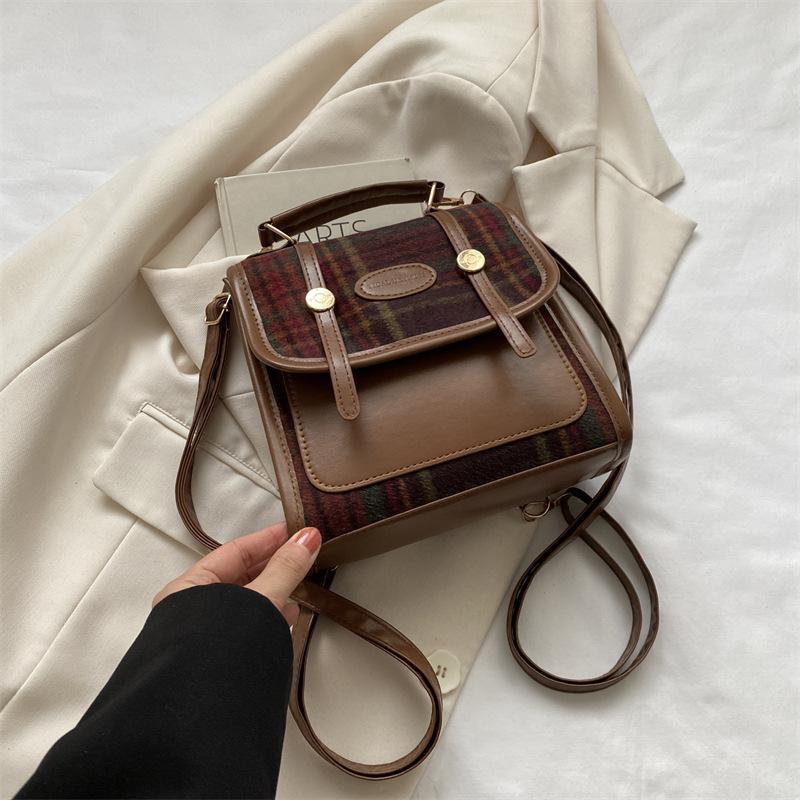 Simple Backpack Women'S Handbag Casual Going Out Travel Bag Design Bag