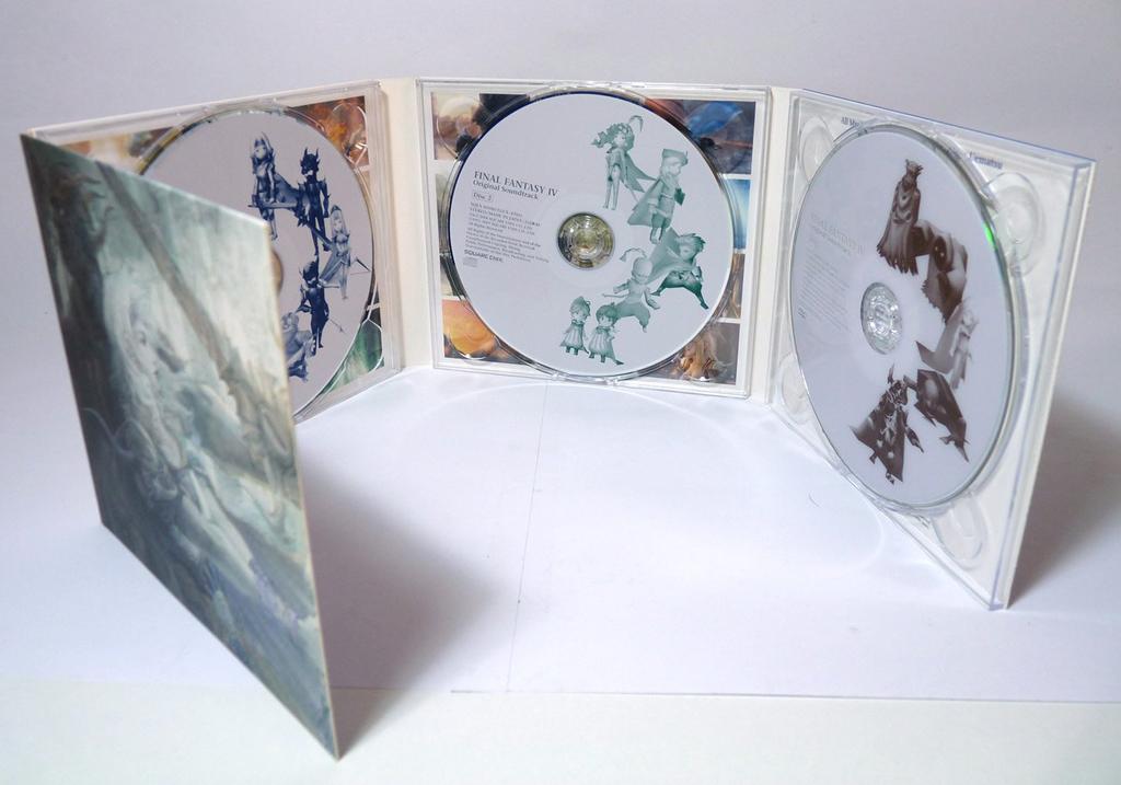 Оригинальный саундтрек Final Fantasy IV для DS-версии (с DVD)